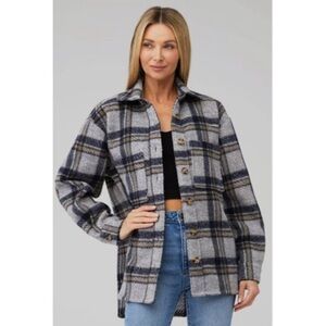 Bardot Checked Flannel Shirt